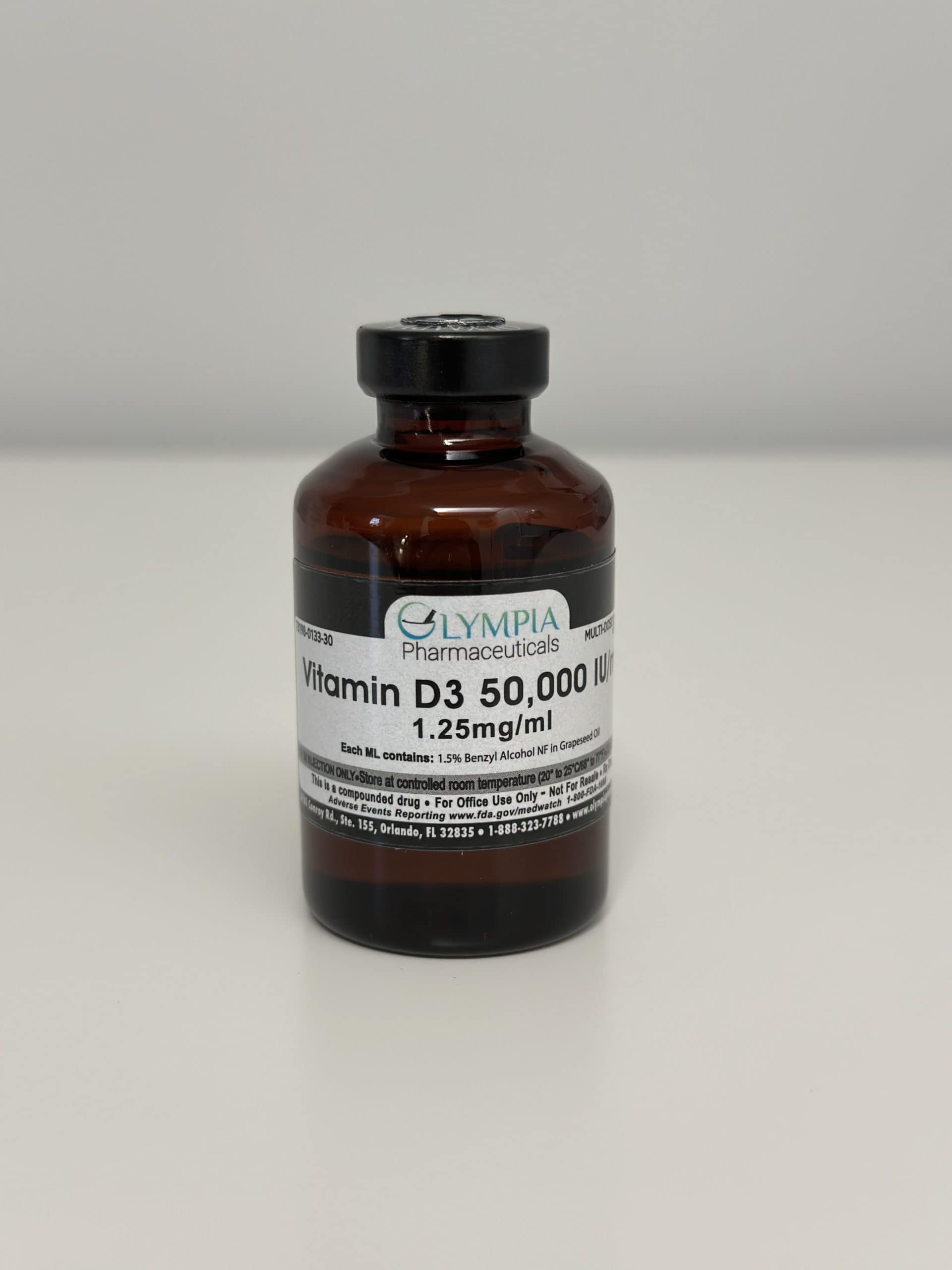 a bottle of vitamin d3